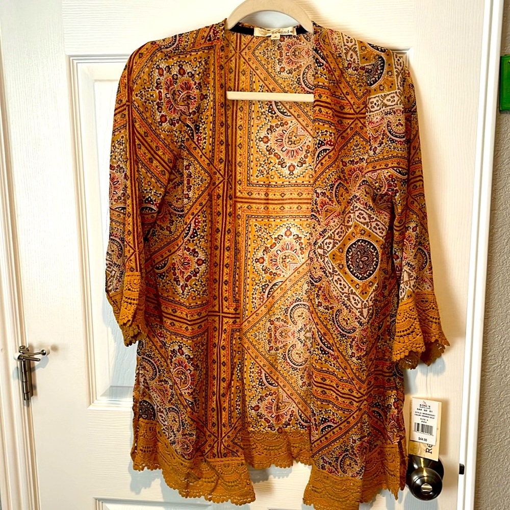 NWT Printed Kimono